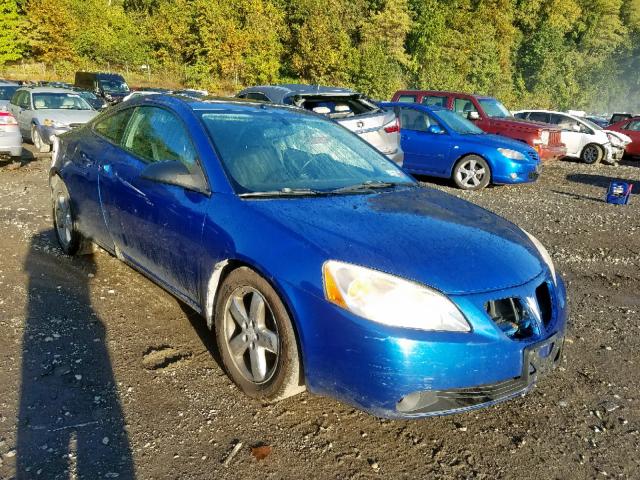 1G2ZH18N274171670 - 2007 PONTIAC G6 GT BLUE photo 1