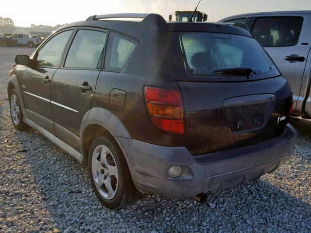 5Y2SL65837Z422268 - 2007 PONTIAC VIBE CHARCOAL photo 3