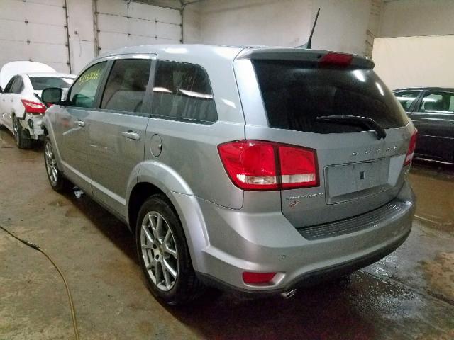 3C4PDDEG9KT739308 - 2019 DODGE JOURNEY GT SILVER photo 3