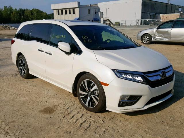 5FNRL6H90KB005000 - 2019 HONDA ODYSSEY EL WHITE photo 1