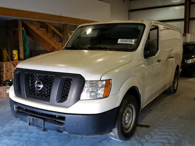 1N6BF0KM1DN100377 - 2013 NISSAN NV 1500 WHITE photo 2