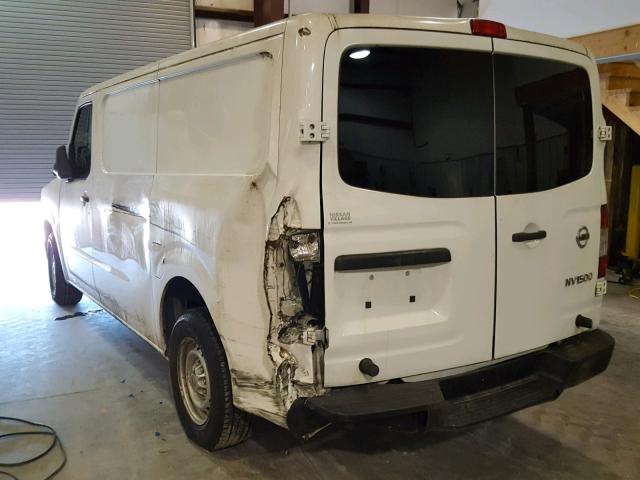 1N6BF0KM1DN100377 - 2013 NISSAN NV 1500 WHITE photo 3