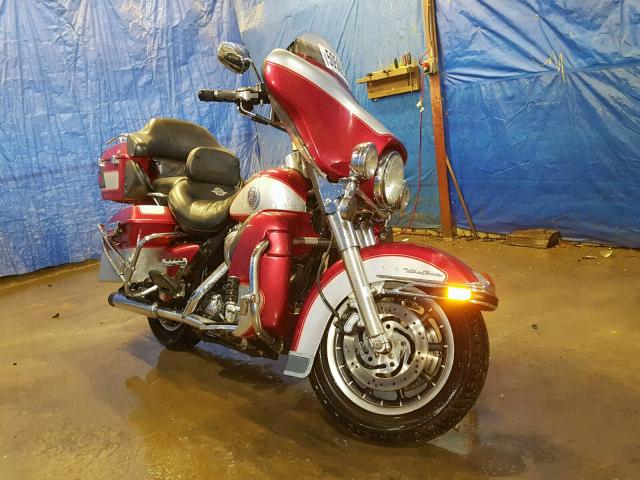 1HD1FCW104Y615965 - 2004 HARLEY-DAVIDSON FLHTCUI MAROON photo 1