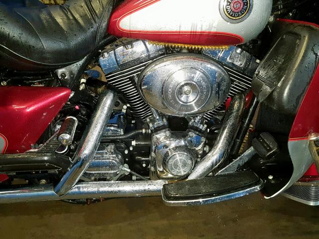 1HD1FCW104Y615965 - 2004 HARLEY-DAVIDSON FLHTCUI MAROON photo 7