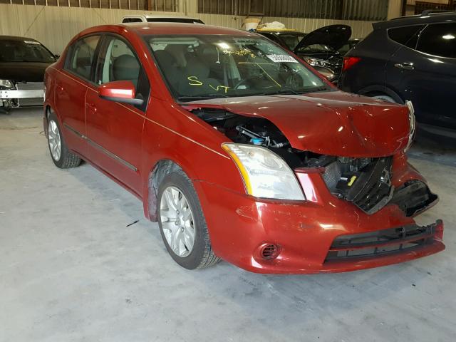 3N1AB6AP0CL750263 - 2012 NISSAN SENTRA 2.0 RED photo 1