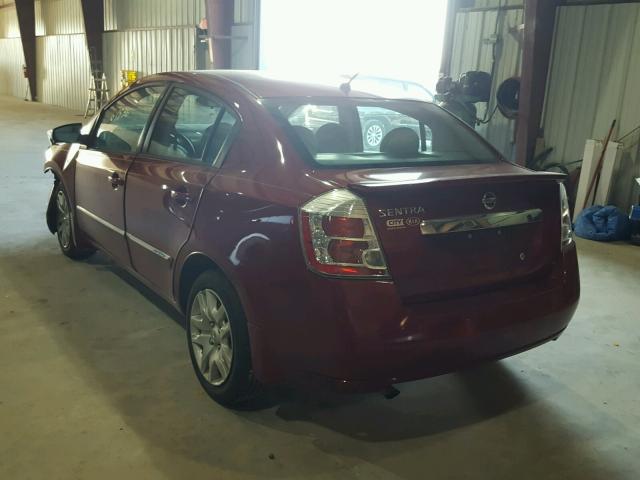 3N1AB6AP0CL750263 - 2012 NISSAN SENTRA 2.0 RED photo 3