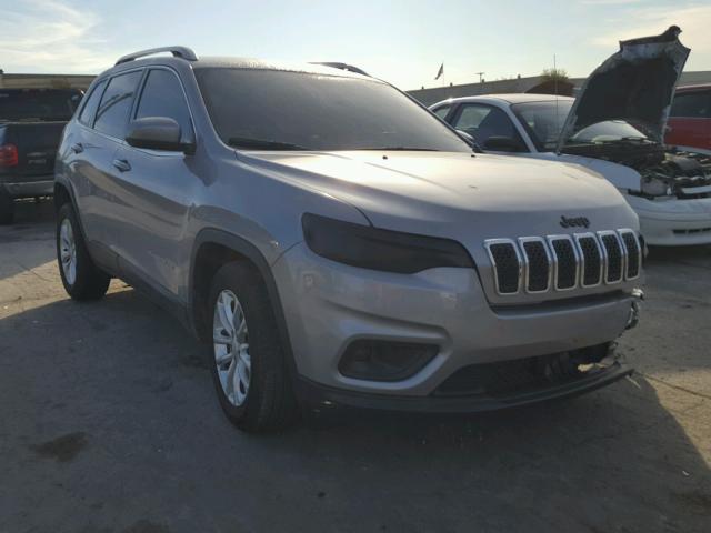 1C4PJLCX3KD222503 - 2019 JEEP CHEROKEE L SILVER photo 1