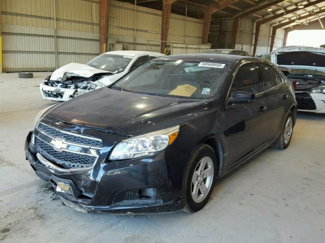 1G11C5SA1DF203781 - 2013 CHEVROLET MALIBU 1LT BLACK photo 2