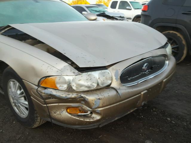 1G4HR54K15U146064 - 2005 BUICK LESABRE LI GOLD photo 9