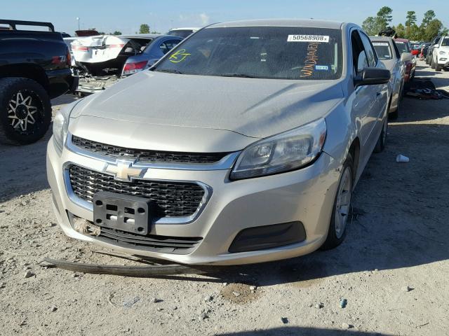 1G11B5SL8EF124288 - 2014 CHEVROLET MALIBU LS TAN photo 2