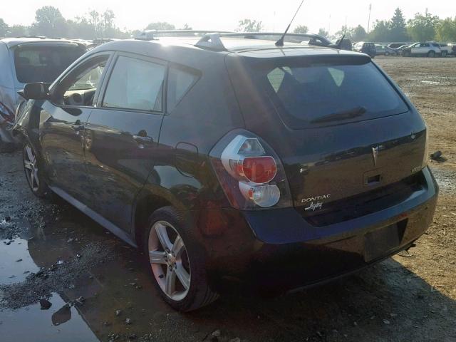 5Y2SP67099Z434066 - 2009 PONTIAC VIBE BLACK photo 3