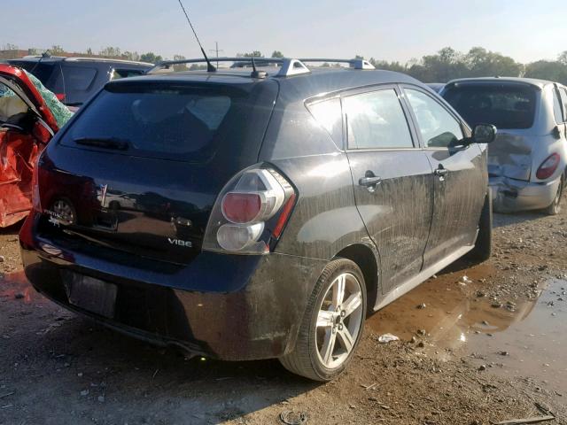 5Y2SP67099Z434066 - 2009 PONTIAC VIBE BLACK photo 4