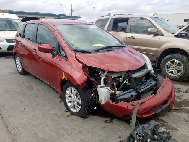 3N1CE2CP6GL408750 - 2016 NISSAN VERSA NOTE RED photo 1