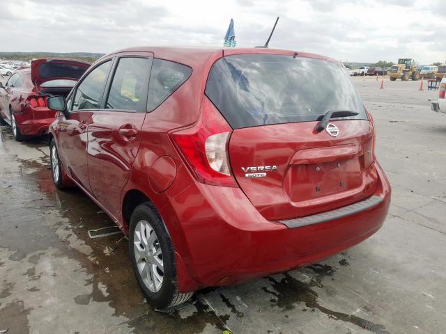 3N1CE2CP6GL408750 - 2016 NISSAN VERSA NOTE RED photo 3