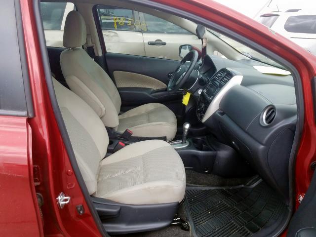 3N1CE2CP6GL408750 - 2016 NISSAN VERSA NOTE RED photo 5