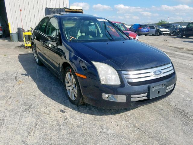 3FAHP08109R109010 - 2009 FORD FUSION SEL BLUE photo 1