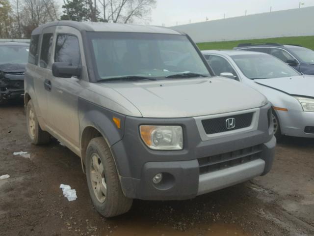 5J6YH286X4L010758 - 2004 HONDA ELEMENT EX GRAY photo 1