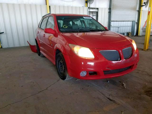 5Y2SL65806Z458112 - 2006 PONTIAC VIBE RED photo 1