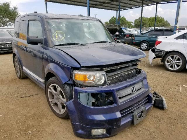 5J6YH18948L016162 - 2008 HONDA ELEMENT SC BLUE photo 1