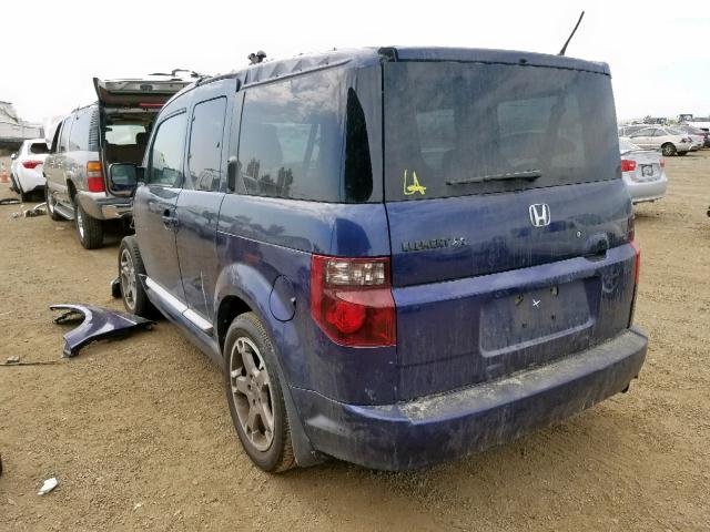 5J6YH18948L016162 - 2008 HONDA ELEMENT SC BLUE photo 3