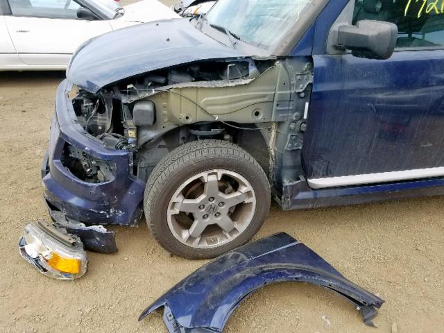 5J6YH18948L016162 - 2008 HONDA ELEMENT SC BLUE photo 9