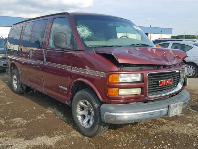 1GDFG15R721232381 - 2002 GMC SAVANA RV BURGUNDY photo 1