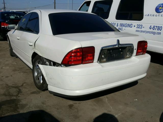 1LNHM87A41Y698423 - 2001 LINCOLN LS WHITE photo 3