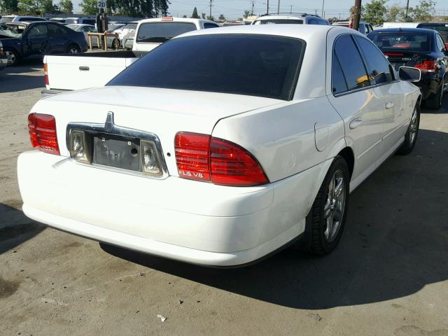 1LNHM87A41Y698423 - 2001 LINCOLN LS WHITE photo 4
