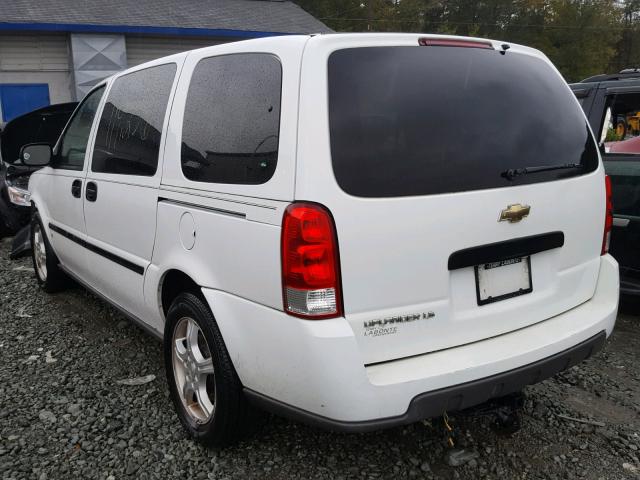 1GNDV23197D216118 - 2007 CHEVROLET UPLANDER L WHITE photo 3