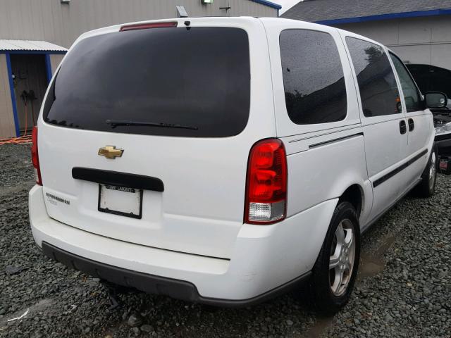 1GNDV23197D216118 - 2007 CHEVROLET UPLANDER L WHITE photo 4