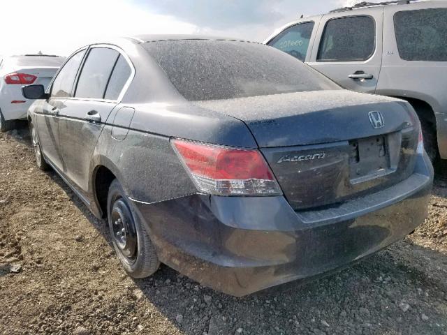 1HGCP2F32AA193058 - 2010 HONDA ACCORD LX GRAY photo 3