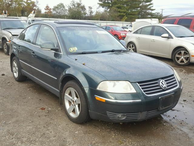 WVWRH63B24P194950 - 2004 VOLKSWAGEN PASSAT GLX GREEN photo 1