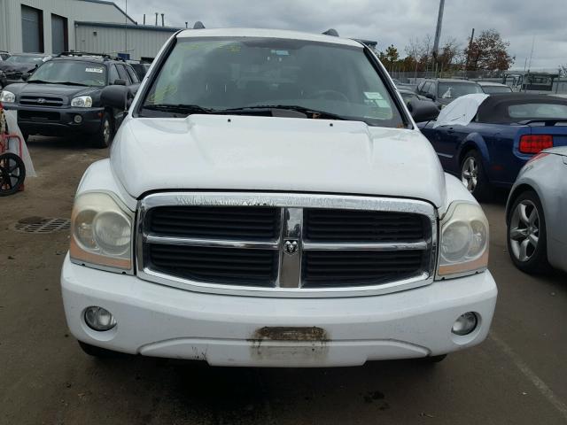 1D4HB48N86F191079 - 2006 DODGE DURANGO SL WHITE photo 7