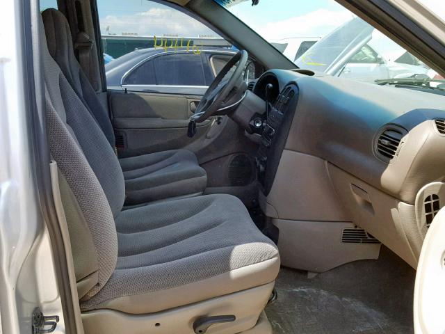 1B4GP25331B252062 - 2001 DODGE CARAVAN SE SILVER photo 5