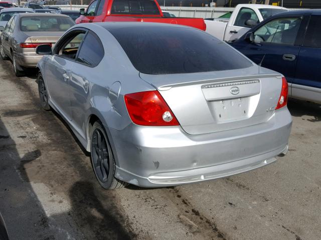 JTKDE177950017195 - 2005 TOYOTA SCION TC 银色 照片 3