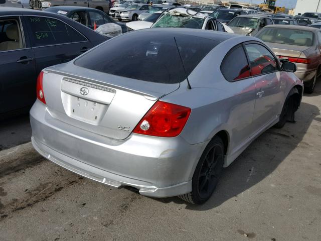 JTKDE177950017195 - 2005 TOYOTA SCION TC 银色 照片 4
