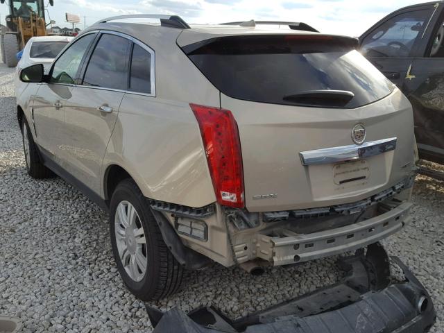 3GYFNAEY7BS582183 - 2011 CADILLAC SRX LUXURY GOLD photo 3