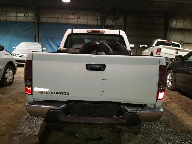 1GCCS148X48141405 - 2004 CHEVROLET COLORADO WHITE photo 6