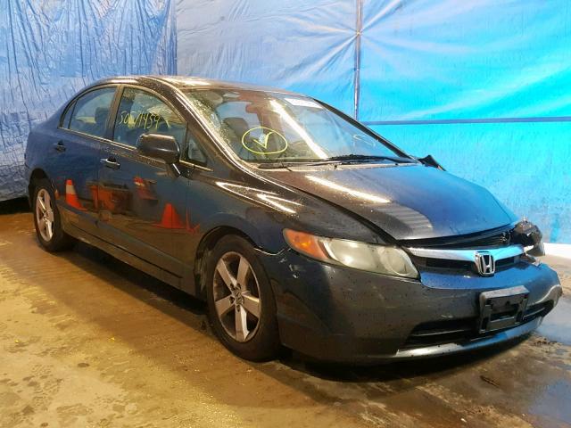 1HGFA16938L032858 - 2008 HONDA CIVIC EXL 黑色 照片 1
