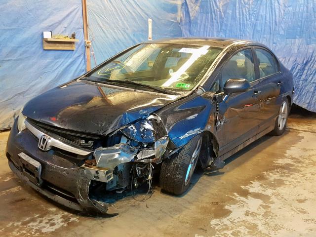 1HGFA16938L032858 - 2008 HONDA CIVIC EXL 黑色 照片 2