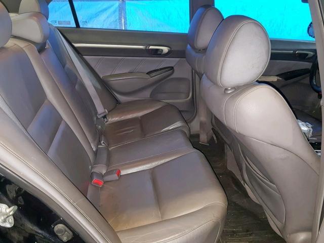 1HGFA16938L032858 - 2008 HONDA CIVIC EXL 黑色 照片 6