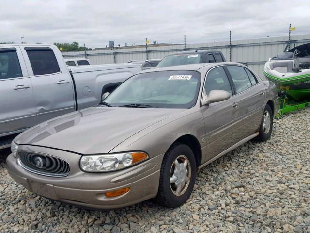 1G4HP54K51U283301 - 2001 BUICK LESABRE CU TAN photo 2