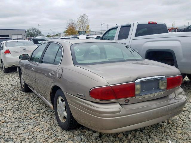 1G4HP54K51U283301 - 2001 BUICK LESABRE CU TAN photo 3