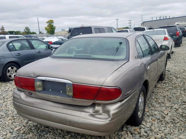 1G4HP54K51U283301 - 2001 BUICK LESABRE CU TAN photo 4