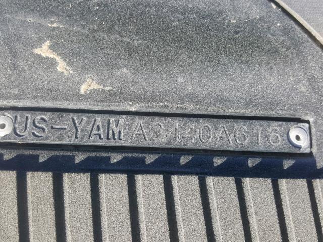 YAMA2440A616 - 2016 YAMAHA MARINE LOT WHITE photo 10