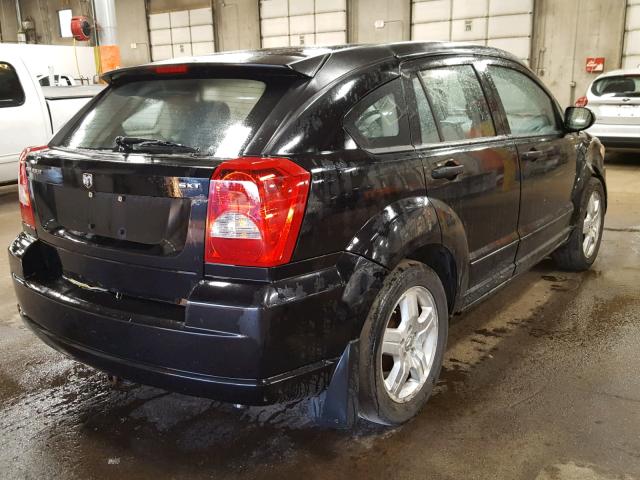 1B3HB48B57D152614 - 2007 DODGE CALIBER SX BLACK photo 4