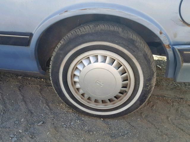 2G3AJ14R8L2306835 - 1990 OLDSMOBILE CUTLASS CI BLUE photo 10