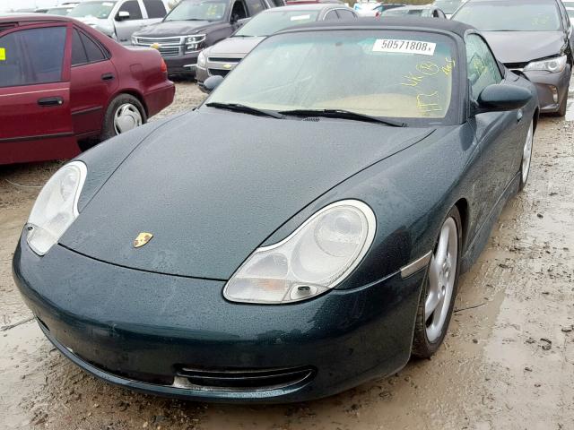 WP0CA2990YS651216 - 2000 PORSCHE 911 CARRER GREEN photo 2