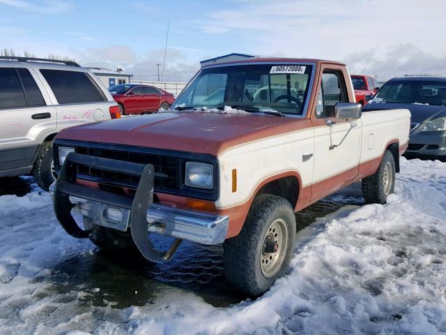 1FTCR11S7EUB57615 - 1984 FORD RANGER TWO TONE photo 2