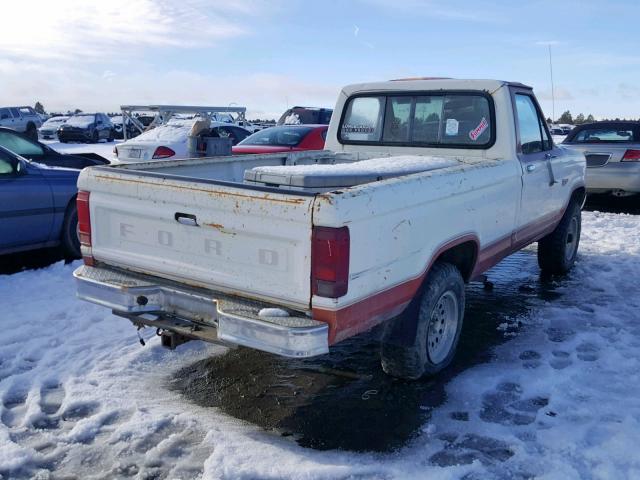 1FTCR11S7EUB57615 - 1984 FORD RANGER TWO TONE photo 4